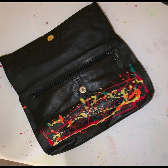 Splatter Hand bag - Picture 2 of 2
